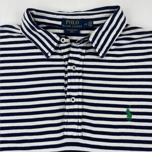 Polo by Ralph Lauren Navy and White Striped Shirt